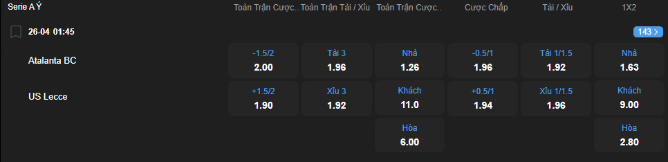 Tỷ lệ kèo Atalanta vs Lecce nhan-dinh-soi-keo-atalanta-vs-lecce-luc-01h45-ngay-26-4-2025-2